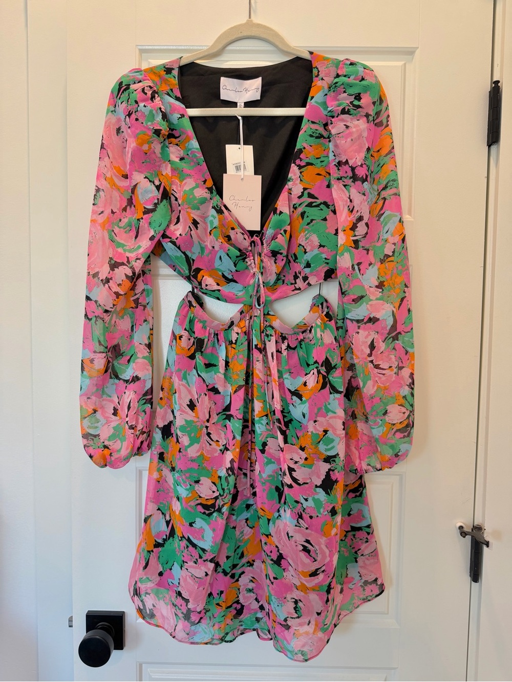 Charles Henry Floral Mini Dress Size M